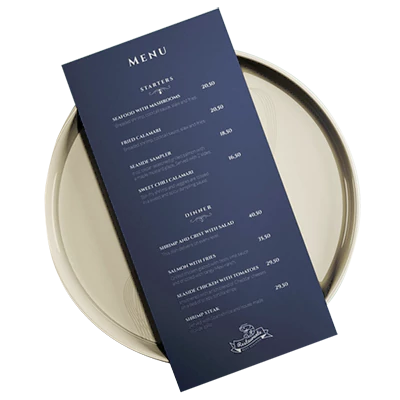 سفارش طراحی منو رستوران، کافی شاپ و فست فود