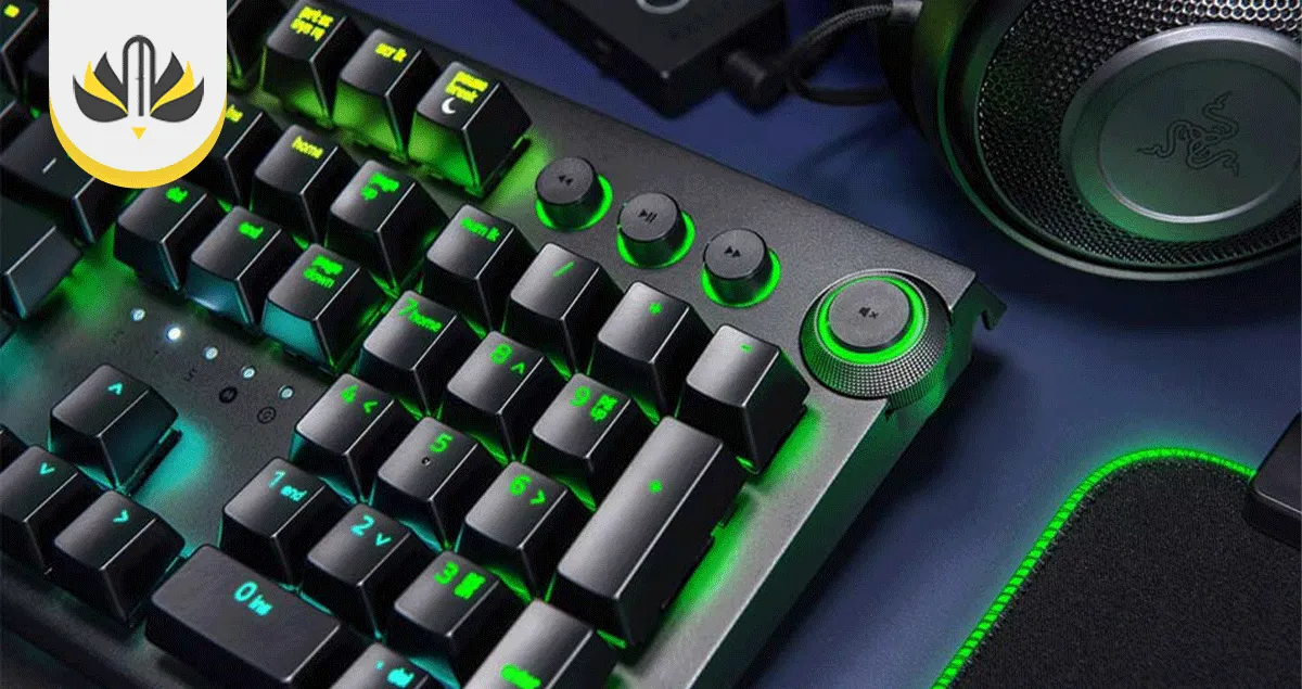 کیبورد Azio Retro Classic - بهترين کيبورد براي طراحان گرافيک