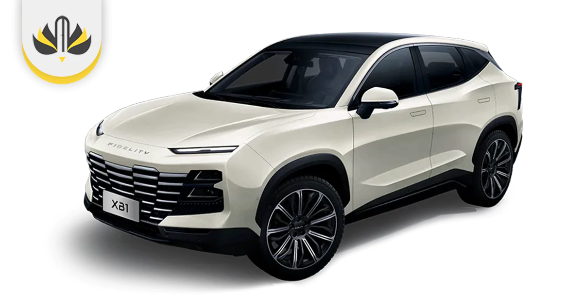 6 رنگ برتر ماشین فیدلیتی